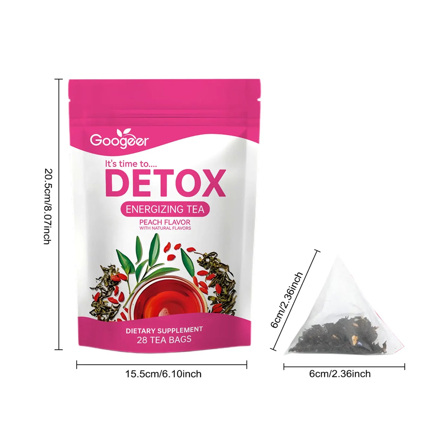 Googeer Herbal Detox Tea For Abdomen And Weight Loss