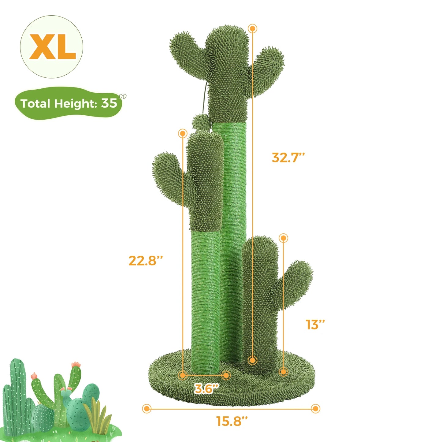 PEQULTICN Cat Tree With Condo Hammock Ball Toy For Indoor