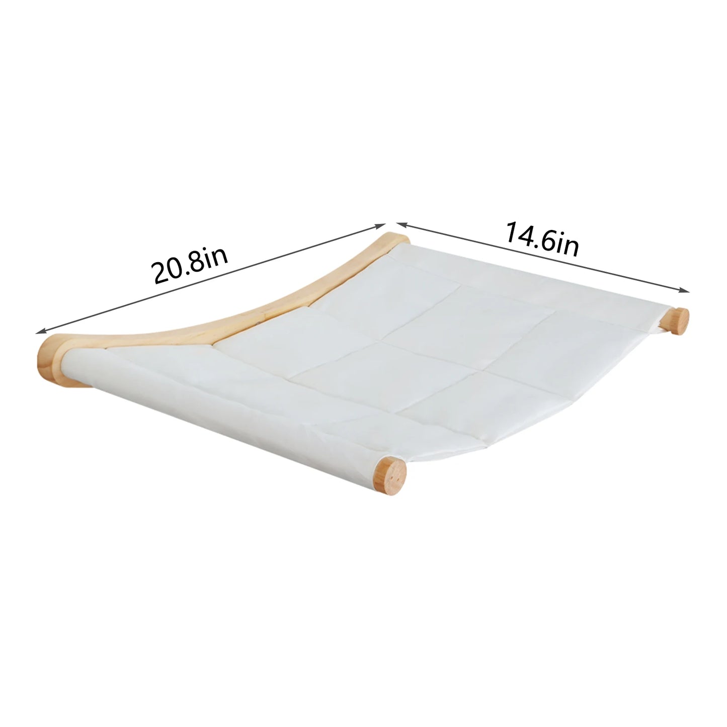 PETRAVELCN Cat Wall Mounted Four Step Stairway With Sisal Scratching Post