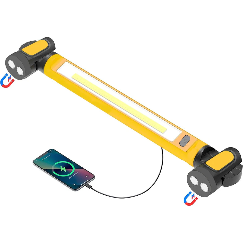 FANZHI Super Bright Magnetic Underhood Work Light With 5200mAh Battery